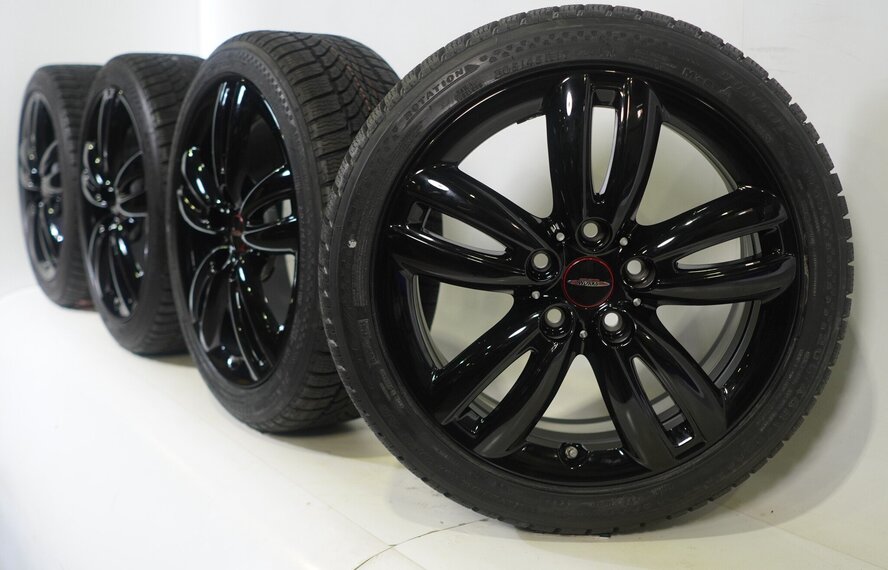 Mini Cooper / S / One / Cabrio F55 F56 F57 JCW501 17 inch velgen Dunlop Runflat Winterbanden Nieuw Origineel