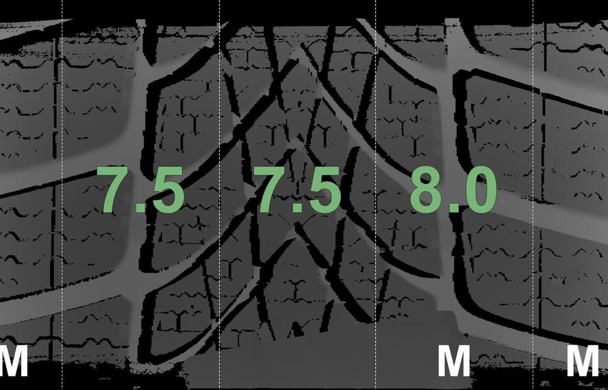 Mini Cooper / S / One / Cabrio F55 F56 F57 499 17 inch Dunlop Runflat Winterbanden Origineel