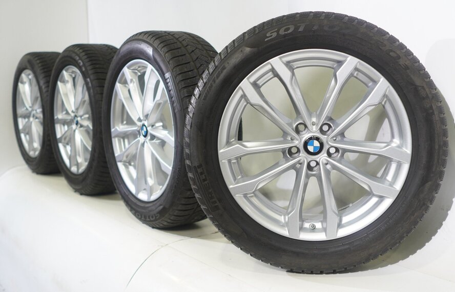 BMW BMW X3 X4 G01 G02 691 19 inch velgen Pirelli Runflat Winterbanden Origineel