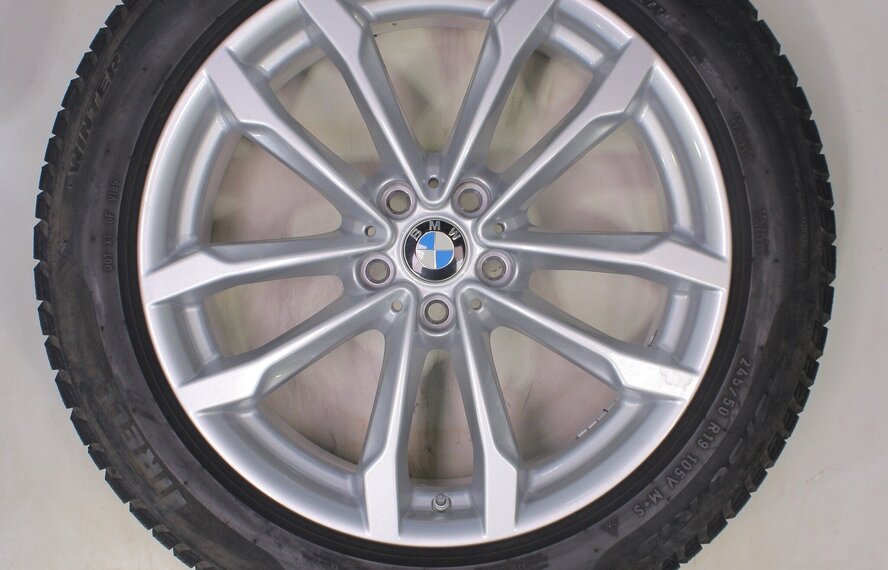 BMW BMW X3 X4 G01 G02 691 19 inch velgen Pirelli Runflat Winterbanden Origineel
