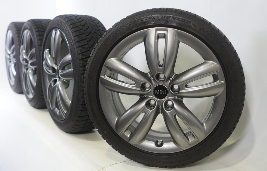 Mini Mini Cooper / S / One / Cabrio F55 F56 F57 JCW501 17 inch velgen Dunlop Runflat Winterbanden Origineel