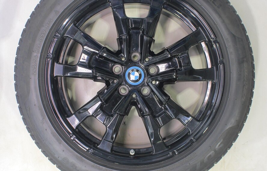 BMW BMW iX3 G08 842 19 inch velgen Pirelli Runflat Winterbanden Origineel