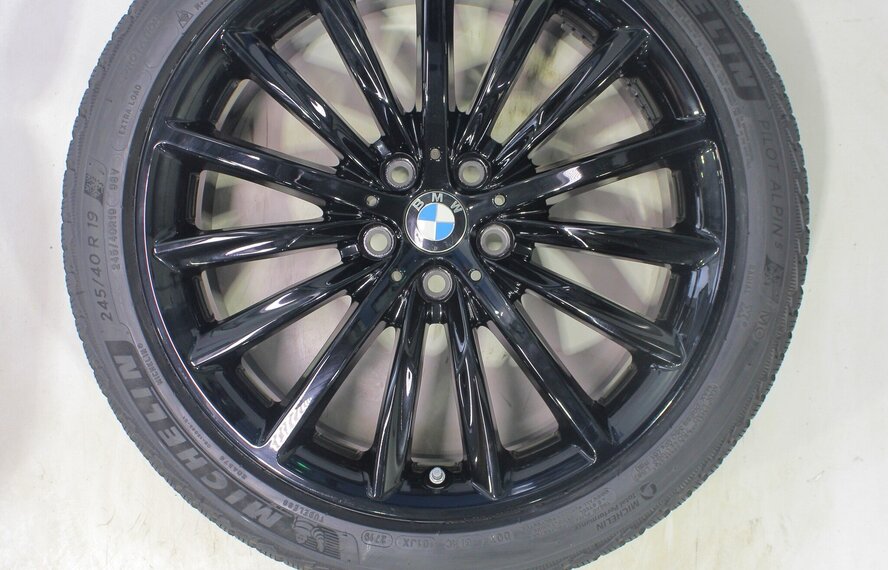 BMW BMW 5 serie G30 G31 8 serie G14 G15 G16 633 19 inch velgen Michelin Winterbanden Origineel