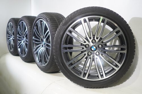 BMW BMW 5 serie G30 G31 8 serie G14 G15 G16 664M 19 inch velgen Pirelli Runflat Winterbanden Origineel