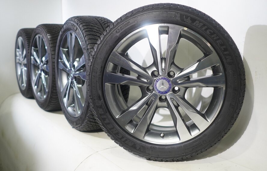 Mercedes Mercedes C-Klasse W205 S205 C205 18 inch velgen Michelin Winterbanden Nieuw Origineel