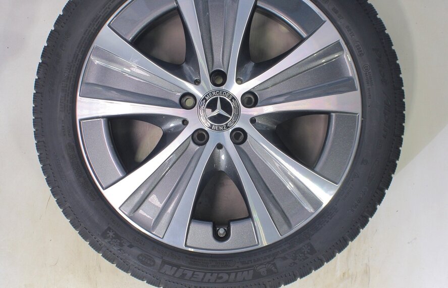Mercedes Mercedes E Klasse W213 S213 18 inch velgen Michelin Runflat Winterbanden Nieuw Origineel
