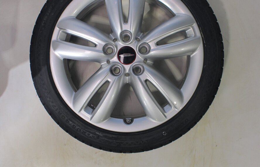 Mini Mini Cooper / S / One / Cabrio F55 F56 F57 JCW501 17 inch velgen Dunlop Runflat Winterbanden Nieuw Origineel