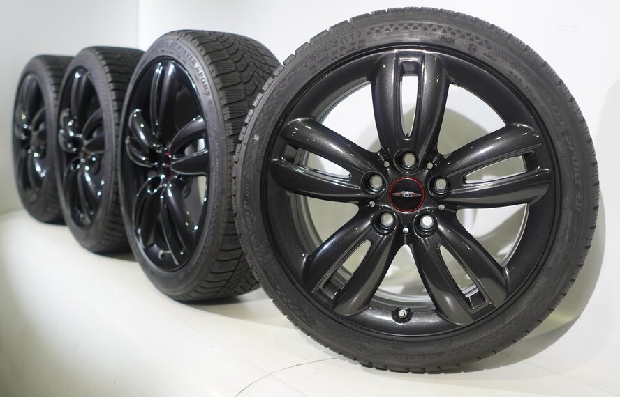 Mini Cooper / S / One / Cabrio F55 F56 F57 JCW501 17 inch velgen Dunlop Runflat Winterbanden Origineel