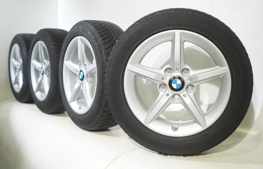BMW BMW 1 2 serie F20 F21 F22 F23 654 16 inch velgen Goodyear Runflat Winterbanden Origineel
