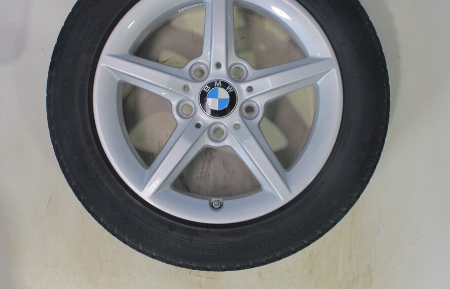 BMW BMW 1 2 serie F20 F21 F22 F23 654 16 inch velgen Goodyear Runflat Winterbanden Origineel