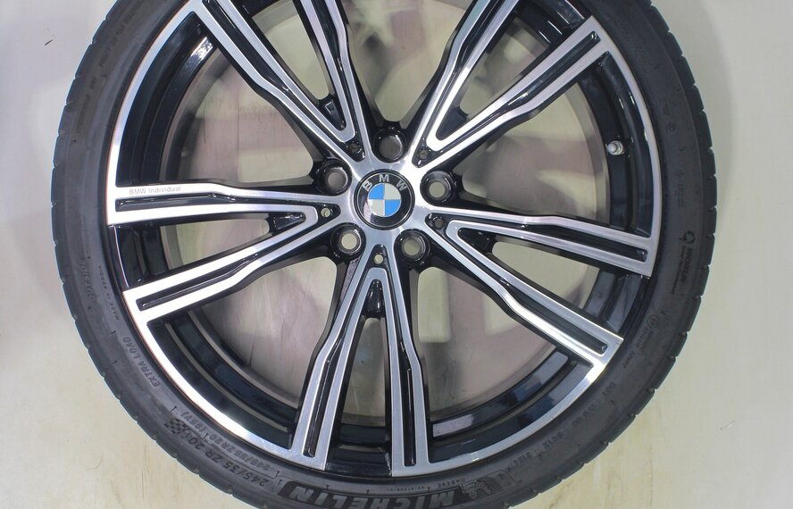 BMW BMW 5 serie G30 G31 8 serie G14 G15 G16 730i 20 inch velgen Michelin Zomerbanden Origineel