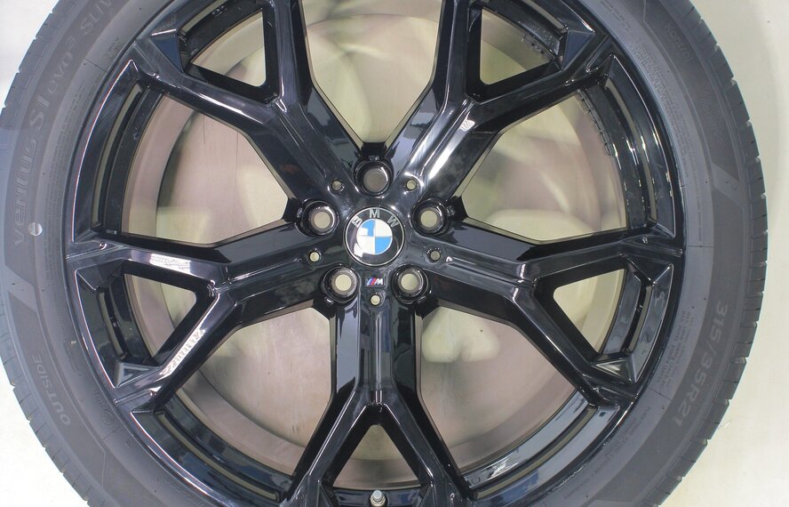 BMW BMW X5 G05 X6 G06 741M 21 inch velgen Hankook Zomerbanden Nieuw Origineel