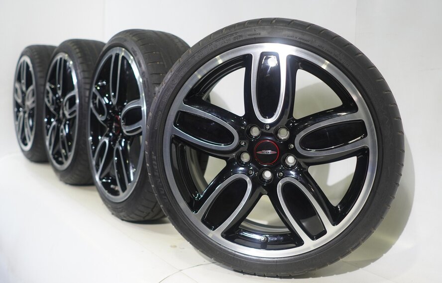 Mini Cooper / S / One / Cabrio F55 F56 F57 JCW563 18 inch velgen Dunlop Runflat Zomerbanden Origineel