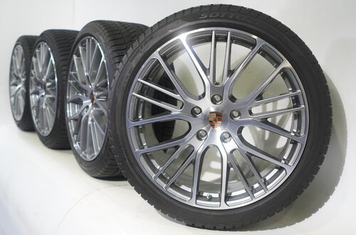 Porsche Porsche Panamera 971 21 inch velgen Pirelli Winterbanden Origineel