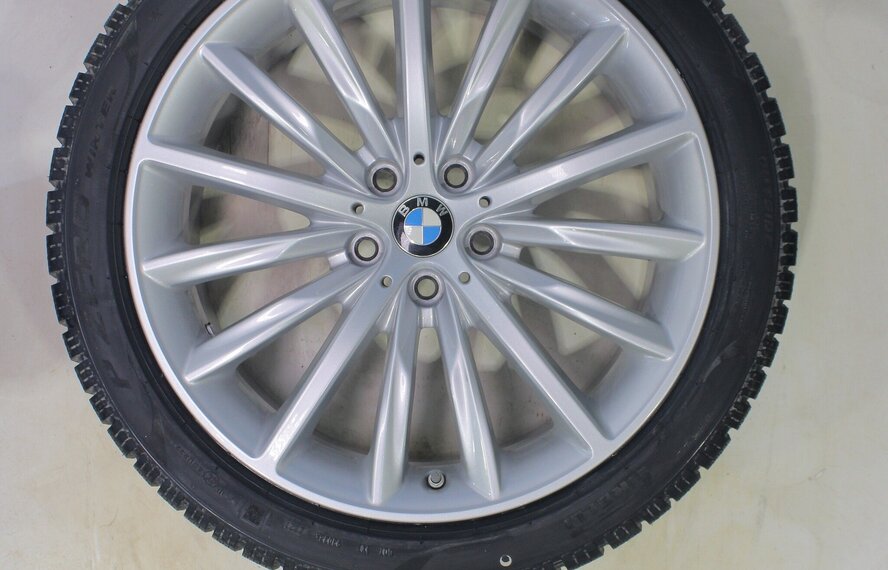 BMW BMW 5 serie G30 G31 8 serie G14 G15 G16 633 19 inch velgen Pirelli Winterbanden Nieuw Origineel