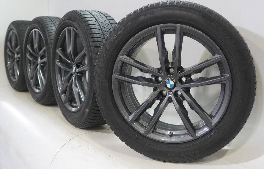 BMW BMW X3 X4 G01 G02 698M 19 inch velgen Pirelli Runflat Winterbanden Origineel