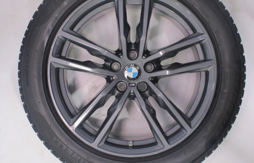 BMW BMW X3 X4 G01 G02 698M 19 inch velgen Pirelli Runflat Winterbanden Origineel