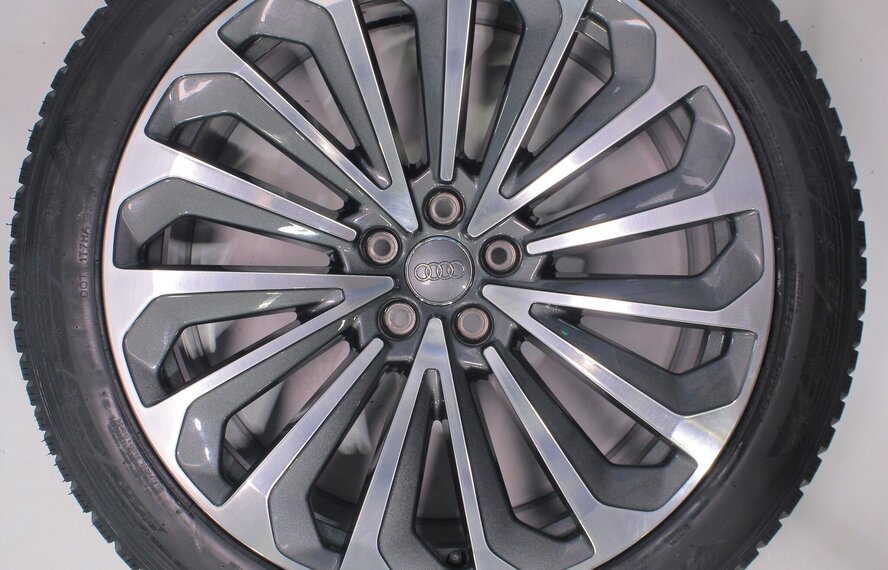 Audi Audi Etron 4KE 21 inch velgen Hankook Winterbanden Nieuw Origineel