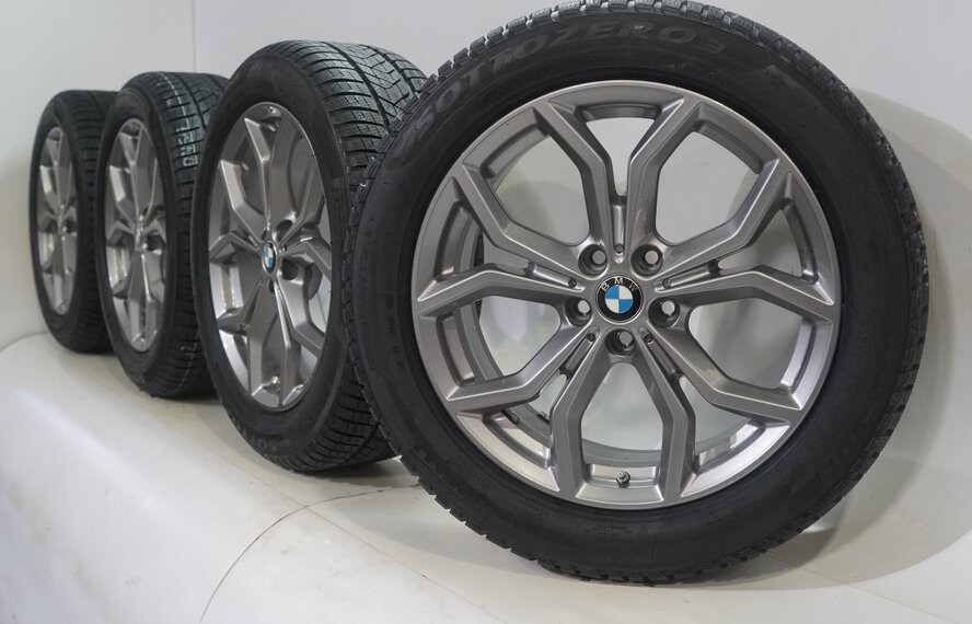 BMW BMW X3 X4 G01 G02 694 19 inch velgen Pirelli Runflat Winterbanden Nieuw Origineel