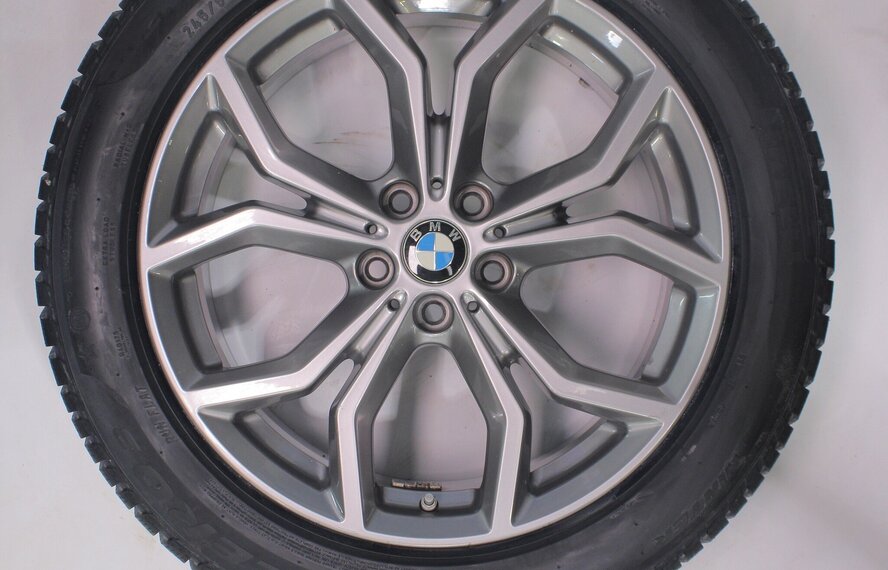 BMW BMW X3 X4 G01 G02 694 19 inch velgen Pirelli Runflat Winterbanden Nieuw Origineel