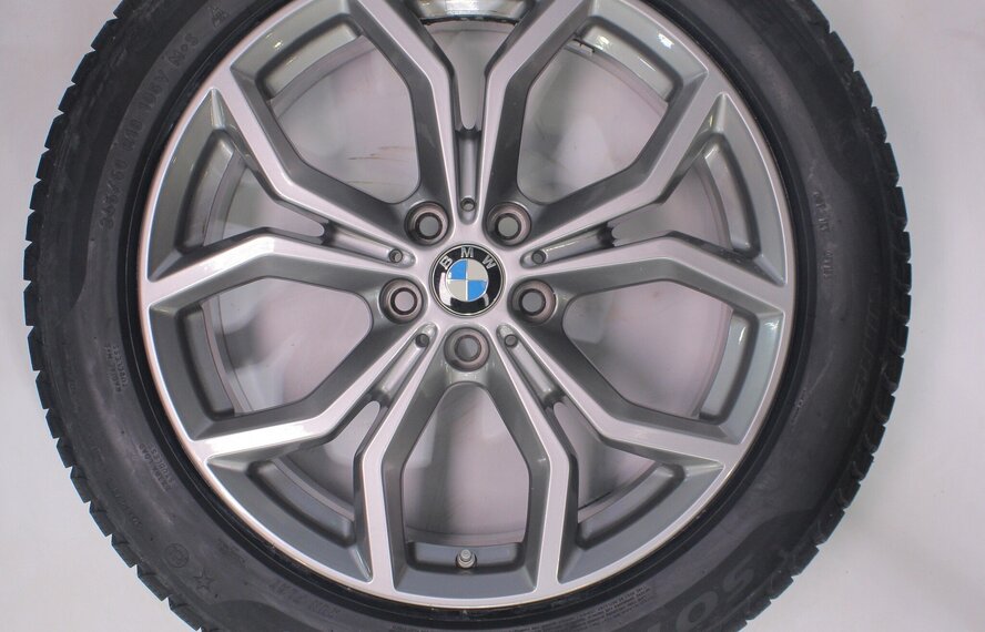 BMW BMW X3 X4 G01 G02 694 19 inch velgen Pirelli Runflat Winterbanden Nieuw Origineel