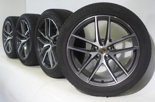 Porsche Porsche Macan II + III 95B 20 inch velgen Pirelli Winterbanden Nieuw Origineel