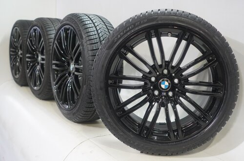 BMW BMW 5 serie G30 G31 8 serie G14 G15 G16 664M 19 inch velgen Pirelli Runflat Winterbanden Nieuw Origineel