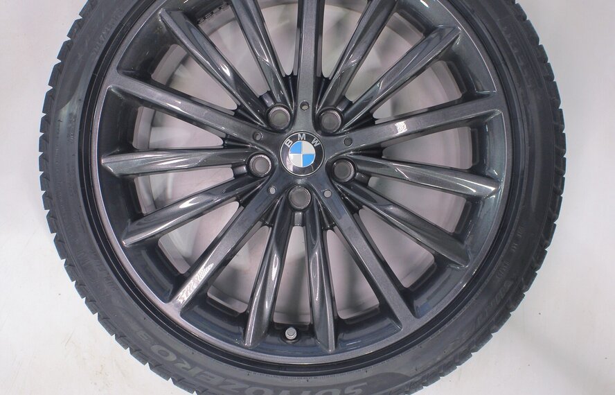 BMW BMW 5 serie G30 G31 8 serie G14 G15 G16 633 19 inch velgen Pirelli Runflat Winterbanden Nieuw Origineel