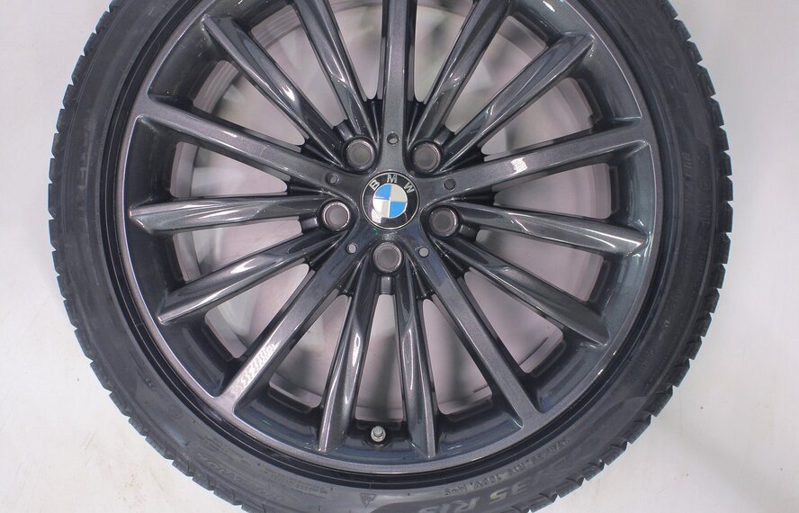 BMW BMW 5 serie G30 G31 8 serie G14 G15 G16 633 19 inch velgen Pirelli Runflat Winterbanden Nieuw Origineel