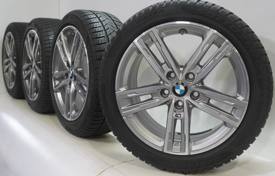 BMW BMW 1 2 serie F40 F44 2 serie Gran Coupe 550M 17 inch velgen Pirelli Runflat Winterbanden Origineel