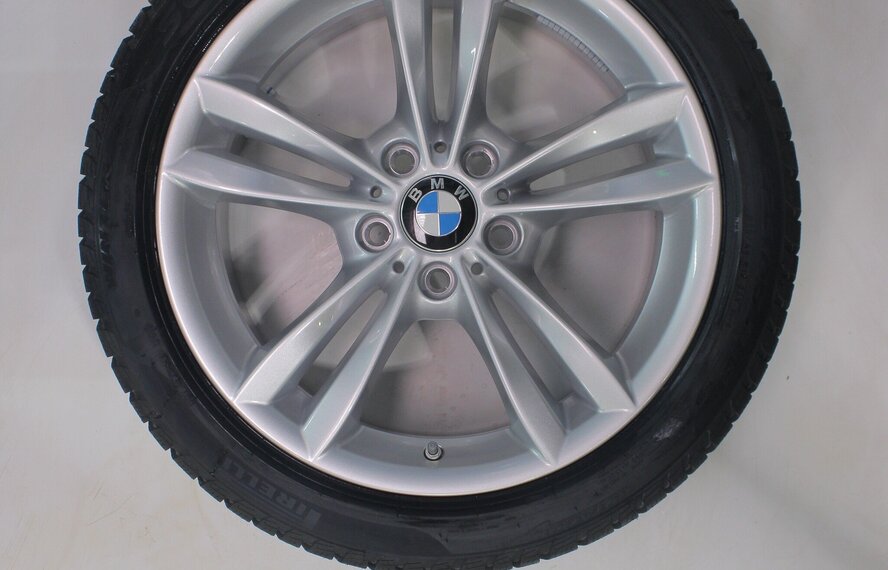 BMW BMW 3 4 serie F30 F31 F32 F33 F36 658 18 inch velgen Pirelli Runflat Winterbanden Nieuw Origineel