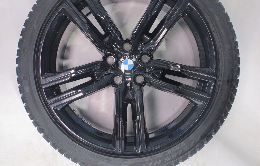 BMW BMW 5 serie G30 G31 8 serie G14 G15 G16 727M 19 inch velgen Pirelli Runflat Winterbanden Nieuw Origineel