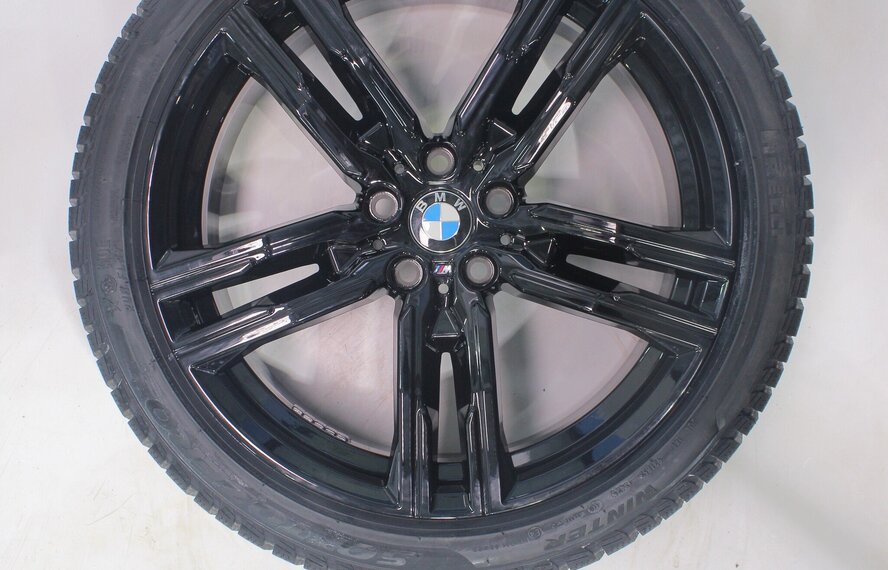 BMW BMW 5 serie G30 G31 8 serie G14 G15 G16 727M 19 inch velgen Pirelli Runflat Winterbanden Nieuw Origineel