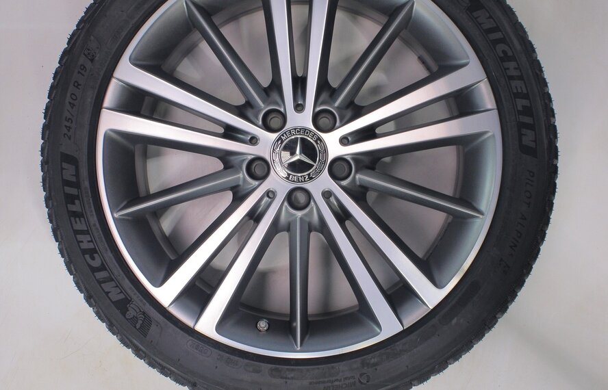 Mercedes Mercedes CLS C257 19 inch velgen Michelin Winterbanden Nieuw Origineel