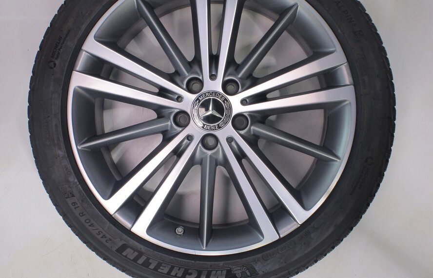 Mercedes Mercedes CLS C257 19 inch velgen Michelin Winterbanden Nieuw Origineel