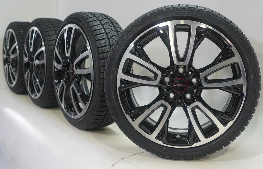 Mini Cooper / S / One / Cabrio F55 F56 F57 JCW902 18 inch velgen Pirelli Winterbanden Nieuw Origineel