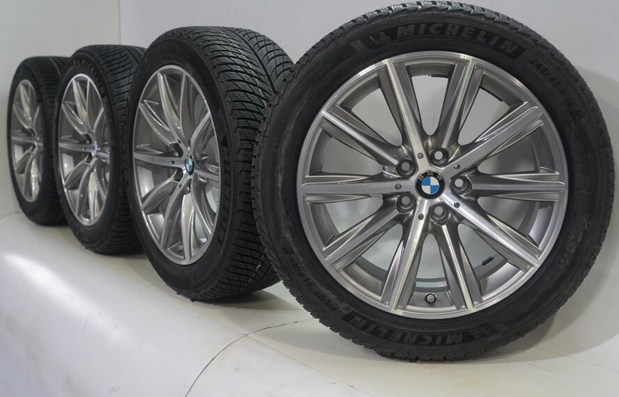 BMW BMW 5 serie G30 G31 8 serie G14 G15 G16 684 18 inch velgen Michelin Winterbanden Nieuw Origineel