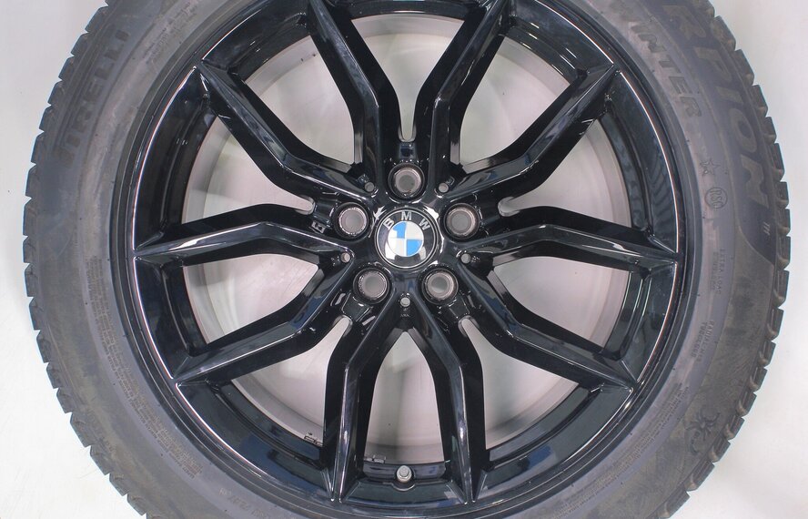 BMW BMW X5 G05 X6 G06 734 19 inch velgen Pirelli Runflat Winterbanden Nieuw Origineel
