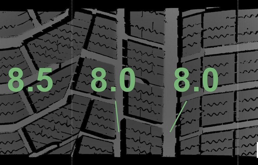 Volkswagen Volkswagen Tiguan II Teramont 19 inch velgen Hankook Winterbanden Nieuw Origineel