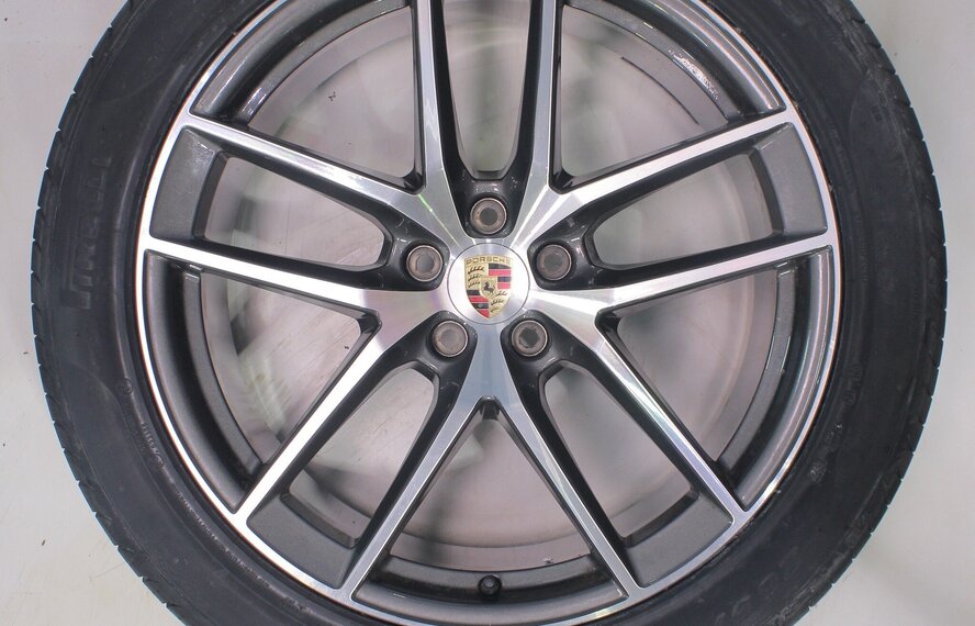 Porsche Porsche Macan II + III 95B 20 inch velgen Pirelli Zomerbanden Nieuw Origineel