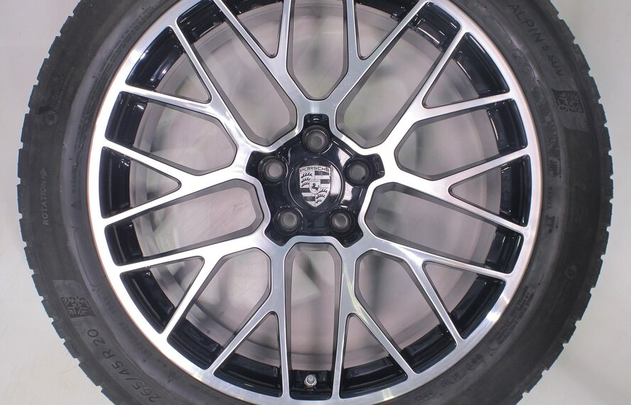 Porsche Porsche Macan II + III 95B 20 inch velgen Michelin Winterbanden Nieuw Origineel