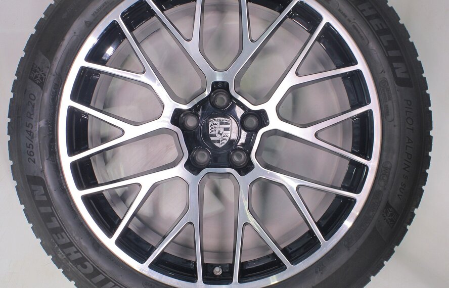 Porsche Porsche Macan II + III 95B 20 inch velgen Michelin Winterbanden Nieuw Origineel