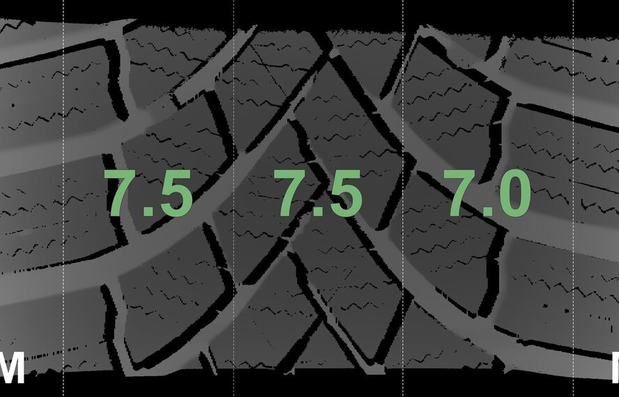 Volkswagen Volkswagen Arteon Passat Helsinki 17 inch velgen Bridgestone Winterbanden Nieuw Origineel