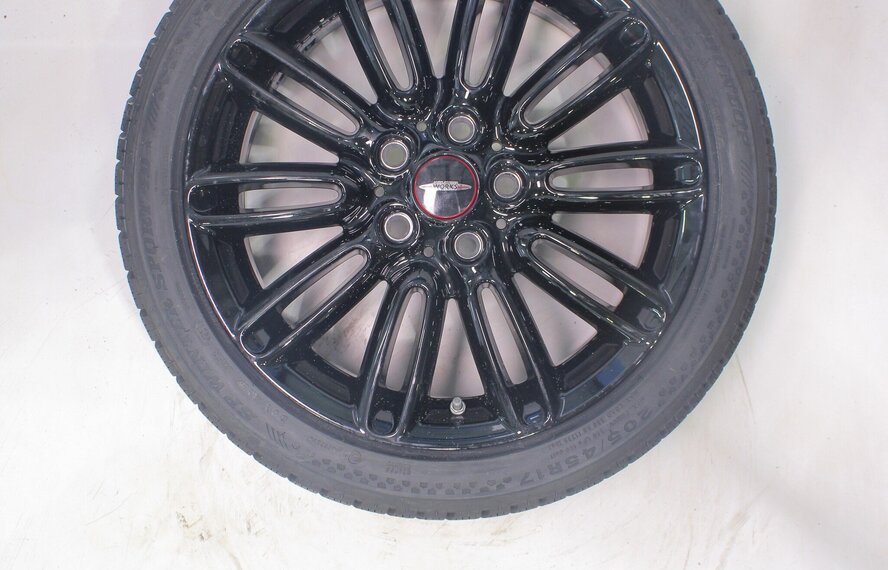 Mini Cooper / S / One / Cabrio F55 F56 F57 500 17 inch velgen Dunlop Winterbanden Nieuw Origineel
