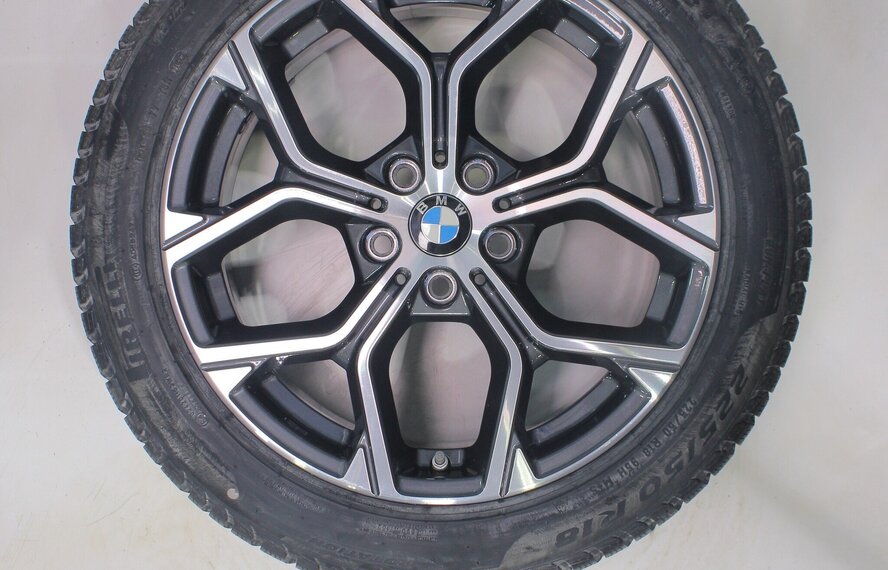 BMW BMW X1 F48 X2 F39 579 18 inch velgen Pirelli Runflat Winterbanden Nieuw Origineel