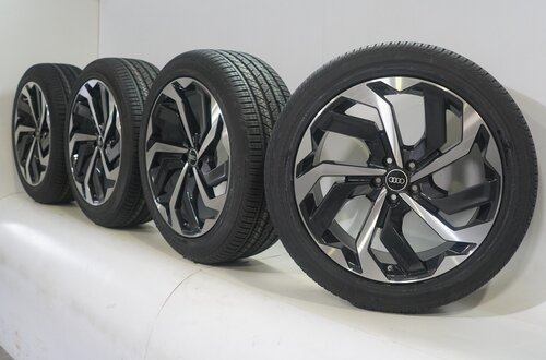 Audi Audi Etron 4KE 21 inch velgen Continental Zomerbanden Nieuw Origineel