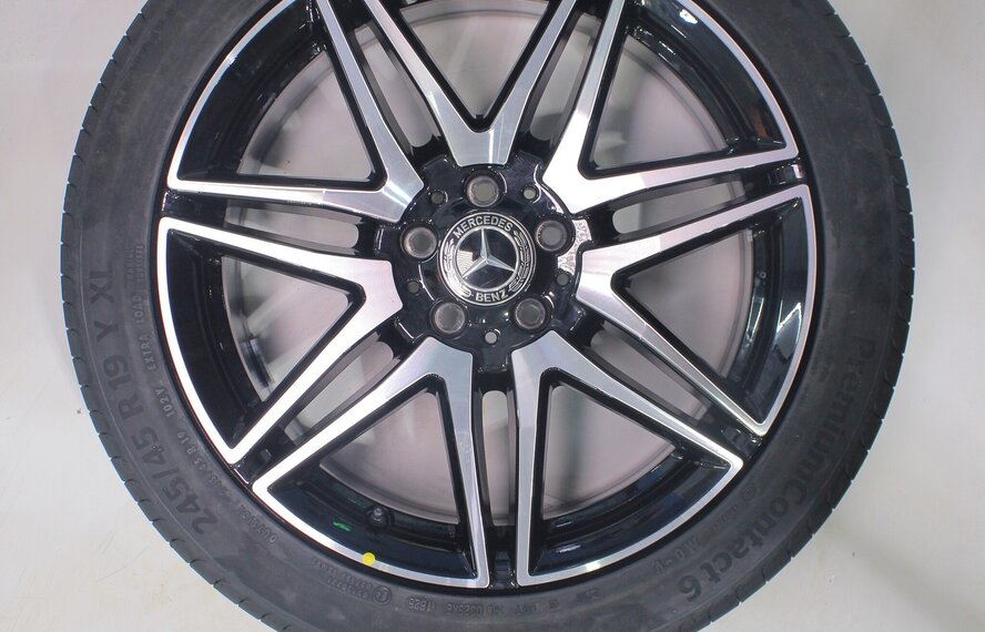 Mercedes Mercedes V-klasse W447 19 inch velgen Continental Zomerbanden Nieuw Origineel