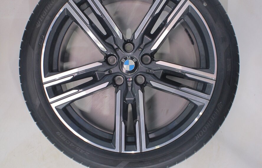 BMW BMW 5 serie G30 G31 8 serie G14 G15 G16 727M 19 inch velgen Hankook Runflat Zomerbanden Nieuw Origineel