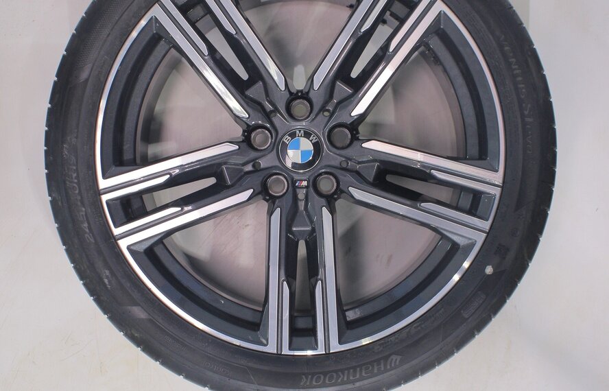 BMW BMW 5 serie G30 G31 8 serie G14 G15 G16 727M 19 inch velgen Hankook Runflat Zomerbanden Nieuw Origineel