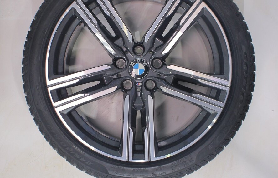 BMW BMW 5 serie G30 G31 8 serie G14 G15 G16 727M 19 inch velgen Pirelli Runflat Winterbanden Nieuw Origineel